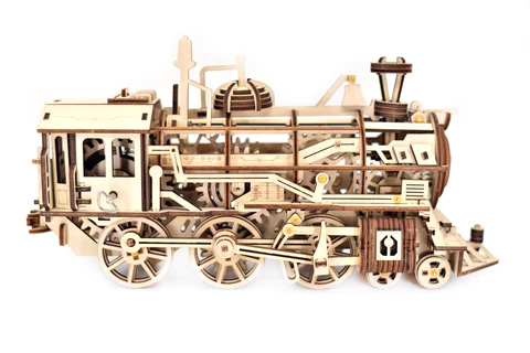 How does a Steam Locomotive move? wheel set