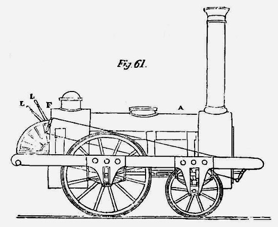 High-pressure Steam Engines wheel set