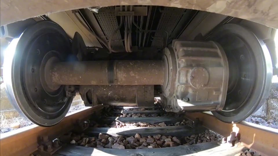 Why Train Wheels Have Conical Geometry wheel set