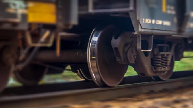 How Train Wheels Are Driven wheel set