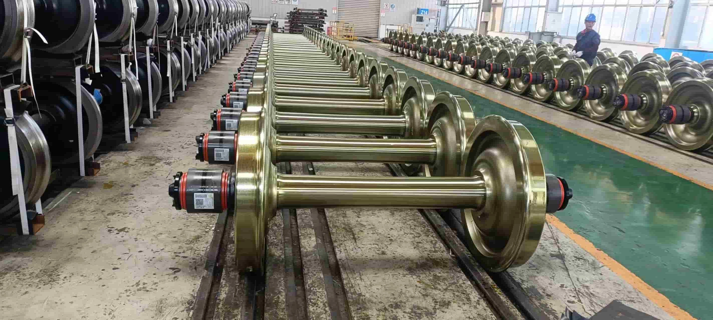 Difference between Forging and Casting railway Wheels wheel set