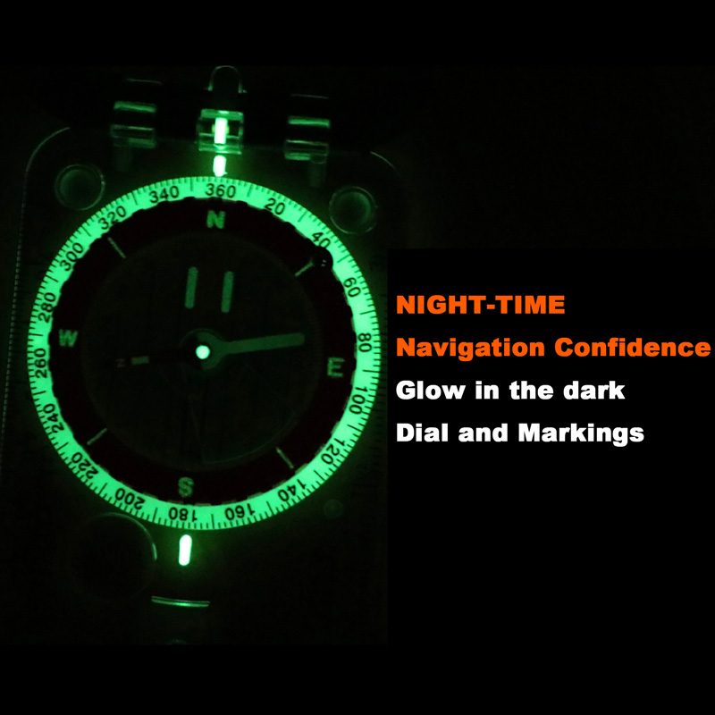 Pro Hiking Compass Survival Gear and Equipment