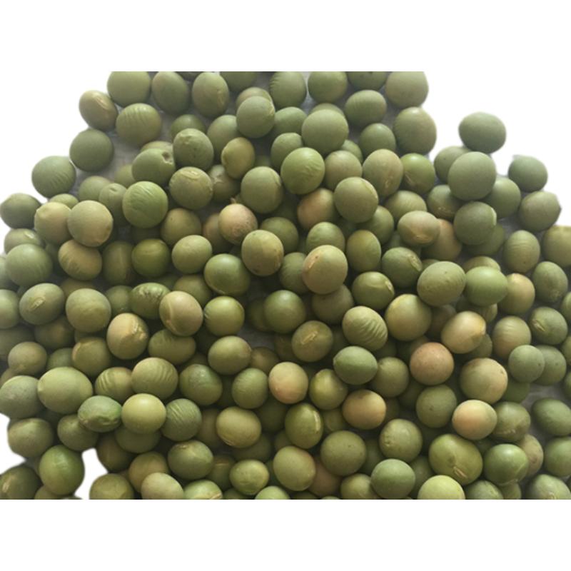 Green beans with green kernels