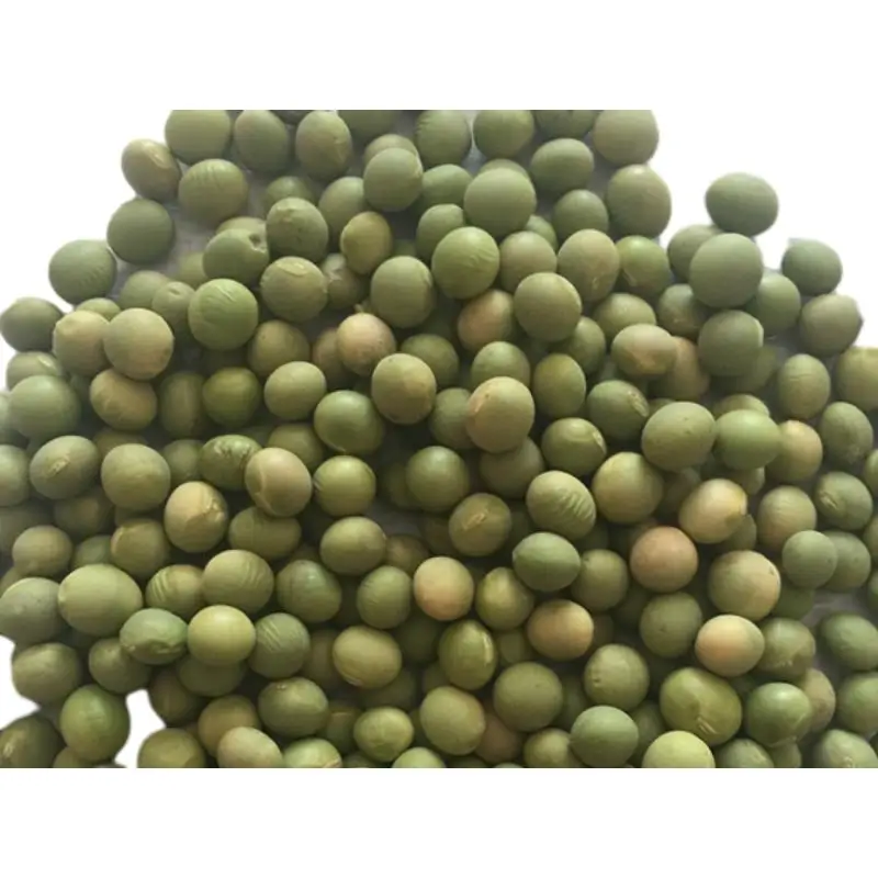 Green beans with green kernels
