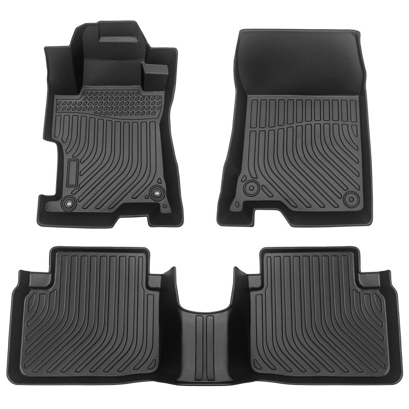 All-Weather TPE Rubber Car Floor Mats for 2008-2012 Honda Accord