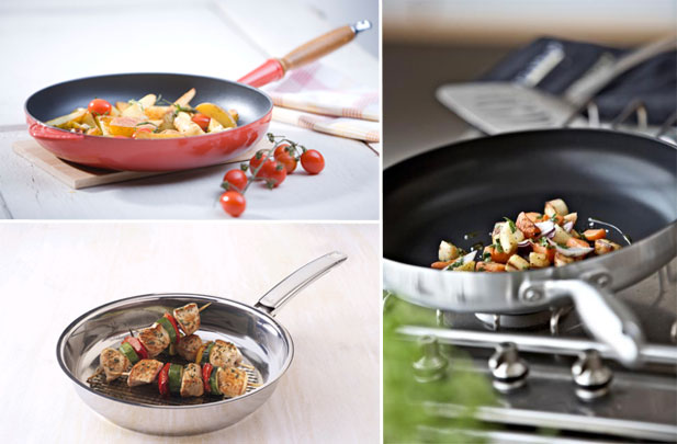 A guide to frying pans: non-stick or stainless steel, cleaning & care universal steamer